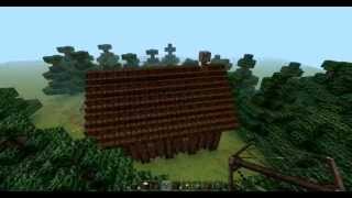 Minecraft Tutorial Jagdhütte bauen [upl. by Sugna]