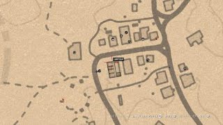 Red Dead Online Collectables Locations Family Heirlooms Cherrywood Comb 1 Valentine Hotel [upl. by Edison]