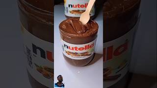 Nutella Chocolate Jar Dipping nutella yummy peanutbutter notalking food chocolate satisfying [upl. by Gillett]