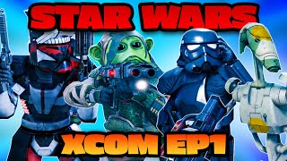 I Turned XCOM Into STAR WARS  Modded Xcom Star Wars Episode 1 [upl. by Ayrotal]