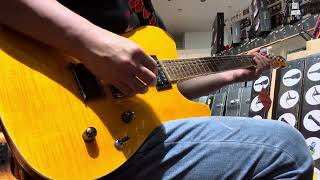 ￼Fender Special Edition Custom Telecaster FMT HH Electric Guitar Amber [upl. by Eresed]