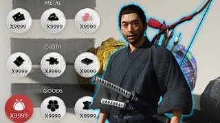 How to Get Unlimited Supplies Gold Steel etc in Ghost of Tsushima [upl. by Maxantia880]