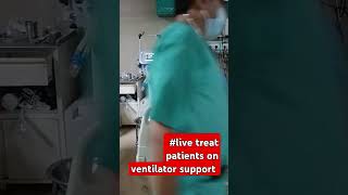 ventilator support  ventilator support for patients  Ajeet Singh medical ki duniya [upl. by Lucio]