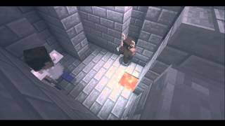 Theseus and The Minotaur MINECRAFT MINI MOVIE [upl. by Ansilma289]