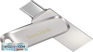 SanDisk 1TB Ultra Dual Drive Luxe USB TypeC SDDDC41T00G46 Silver Review [upl. by Asenab725]