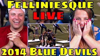 reaction to Felliniesque by the 2014 Blue Devils  THE WOLF HUNTERZ REACTIONS [upl. by Aerised391]