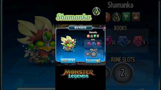 Hatching SHAMANKA  MegaController Events Board Monster Legends Shorts [upl. by Adest]