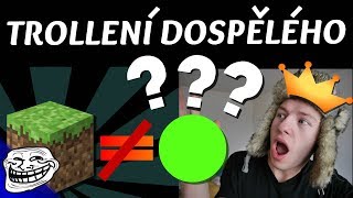 TROLLENÍ Dospělého Minecraft Amatéra  Klikovací CHALLENGE  PVNST wFíkusTV [upl. by Evonne]