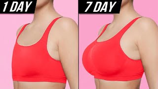 How To Lift Breast Size In 7 Days DO AT HOME [upl. by Nosnevets]