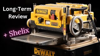 Dewalt 735 X planer Long Term 10 year Review Shelix Helical Spiral Cutterhead Woodworking Upgrade [upl. by Lubba]