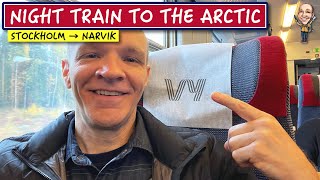 Overnight on the unbelievable Arctic Circle train  Vy Nattåg [upl. by Zrike134]