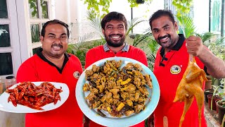 COUNTRY CHICKEN PALLIPALAYAM Cooking With Food Area Tamil Jabbar Bhai  World Food Tube [upl. by Ramal]