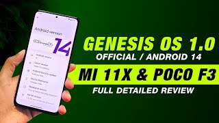 Genesis OS Utopia 10 Official For Mi 11X amp POCO F3  Android 14  Full Detailed Review [upl. by Kelsey]