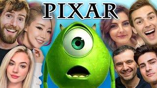 Reviewing EVERY Pixar Movie Ever ft MatPat Linus Tech Tips Gary Vee Kennedy Walsh [upl. by Veradia54]