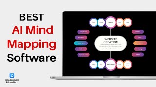 Best AI Mind Mapping Software in 2023  Visio Alternative with AI  EdrawMax [upl. by Eynttirb]