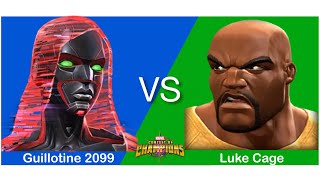 Guillotine 2099 VS Luke Cage  Marvel Contest of Champions [upl. by Shah]