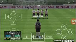 Aprende cobrar tiros libres con efecto y directos a los arcos psp o ps2☺🙋 [upl. by Soisanahta]