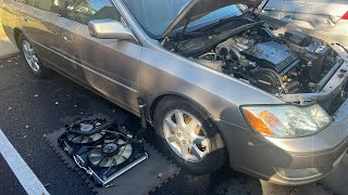 2002 Toyota Avalon 30L V6 Radiator Installation mobilemechanic radiator toyotaavalon livestream [upl. by Blodgett]