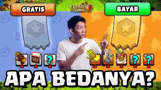 TAMATIN PERTEMPURAN KUE CoC GRATIS vs BAYAR [upl. by Yntruoc]