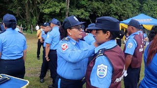 Chontales asciende en grados a miembros de la Policía Nacional y Ministerio del Interior [upl. by Ferdinande]