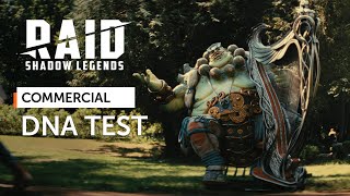 RAID Shadow Legends  Champions IRL  DNA Test Official Commercial [upl. by Ahsenat]