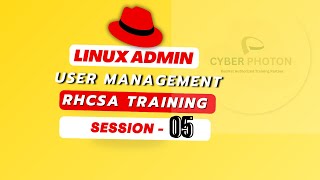 Linux Administration RHCSA Training S05  Linux User Management rhcsa linux certification [upl. by Ztnaj]