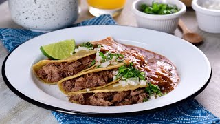 Tacos de Lengua Estilo Tlaquepaque [upl. by Reklaw137]