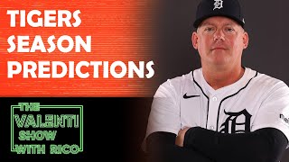 Detroit Tigers Season Predictions  The Valenti Show with Rico [upl. by Hallett]