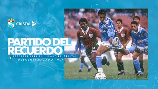 Partido del recuerdo Defensor Lima 111 Sporting Cristal Descentralizado 1994 [upl. by Llekcm]