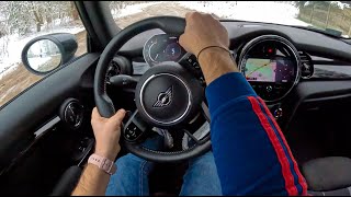 Mini F56 Cooper S 20 JCW 231HP 0100 POV Test Drive 1560 Joe Black [upl. by Reiners76]