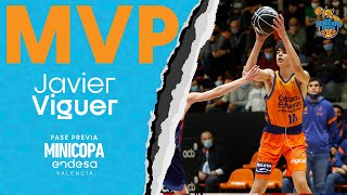 JAVIER VIGUER MVP Fase Previa Minicopa Endesa  Minicopa Endesa 202122 [upl. by Deehan470]