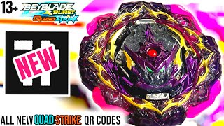 STRONGEST BARRIER  Barricade Lucifer BEYBLADE Unboxing NEW QuadStrike QR CODES  BeybladeBurstBU [upl. by Neicul992]