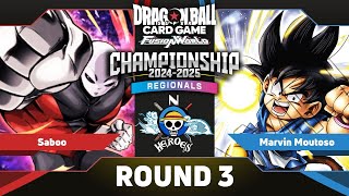 ROUND 3  JIREN vs GOKU GT  FUSION WORLD OFFLINE REGIONALS  noHEROES  FB03 [upl. by Michelsen]