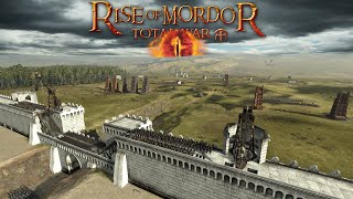 FORCES OF DARKNESS FALL UPON GONDOR  Rise of Mordor Siege Battle [upl. by Lynn617]