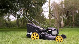 Self Propelled Walk Behind Mower wBampS 725EXi Engine [upl. by Nahtaneoj499]