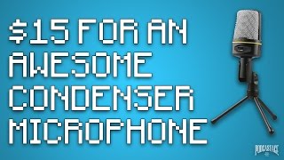 SF920 Condenser Microphone Review  Test [upl. by Assirim]