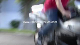 Mini Pocket Rocket Mini Bikes Pocket Bike  X22 110cc Superbike [upl. by Nwonknu]