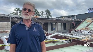 Nashville Georgia Businesses Destroyed By Helene [upl. by Dlawso]