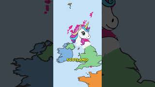 This Country Has Unicorn As National Animal geography maps scotland [upl. by Heddi]