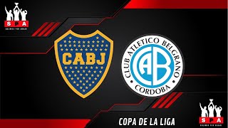 BOCA JUNIORS VS BELGRANO EN VIVO ⚽️ ⚽️ ⚽️ 🚨🚨 CAVANI TITULAR  🚨🚨 COPA DE LA LIGA  FECHA 8 [upl. by Auburta707]