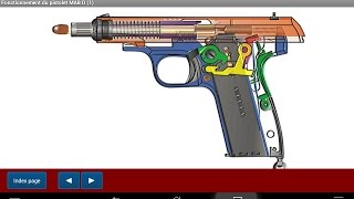 Le pistolet français MAB D expliqué  Application Android  HLebookscom [upl. by Assiruam]