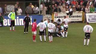 KSV ROESELARE  RAFC  Anthony Van Loo hartstilstand [upl. by Dlanigger]