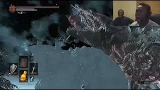 KSI screams playing Dark Souls 3 [upl. by Martica]