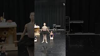 Rehearsing Dancing Doll from The Nutcracker  Cincinnati Ballet [upl. by Sheffie]