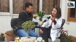 In conversation with Dr Sonam Yangzes Assist Prof Ophthalmology Advanced Eye Centre PGI Chd [upl. by Enirroc]