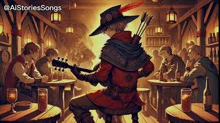 🪕🎵Bard Medieval Fantasy Music  Tavern  Flute  Piano Bgm Relief DnD  Adventure Calm [upl. by Dawaj]