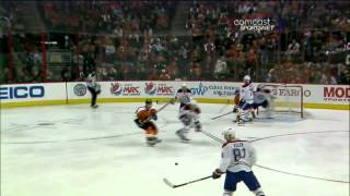 Tomas Plekanec nice breakaway goal March 24th 2012 [upl. by Yelssew392]