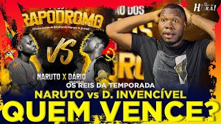 RAPÓDROMO vs RRPL  NARUTO vs DÁRIO INVENCÍVEL QUEM VAI VENCER O CONFRONTO DOS REIS [upl. by Allebram]