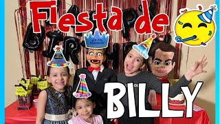 FIESTA SORPRESA PARA BILLY  LLORA DE EMOCIÓN [upl. by Adnam]