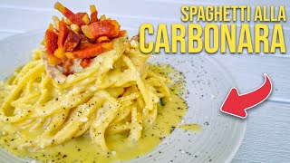 How to Make SPAGHETTI alla CARBONARA Like a Roman Best Recipe on Youtube [upl. by Anurag]